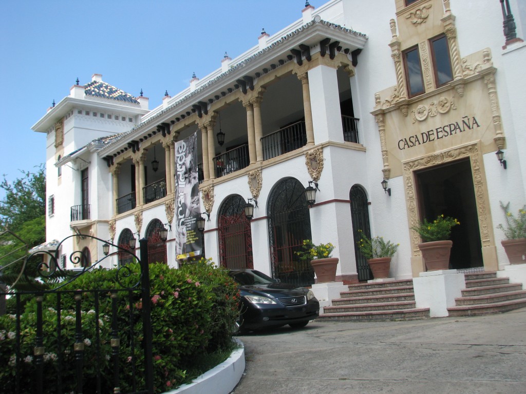 The illustrious Casa de Espana in Old San Juan, Puerto Rico 