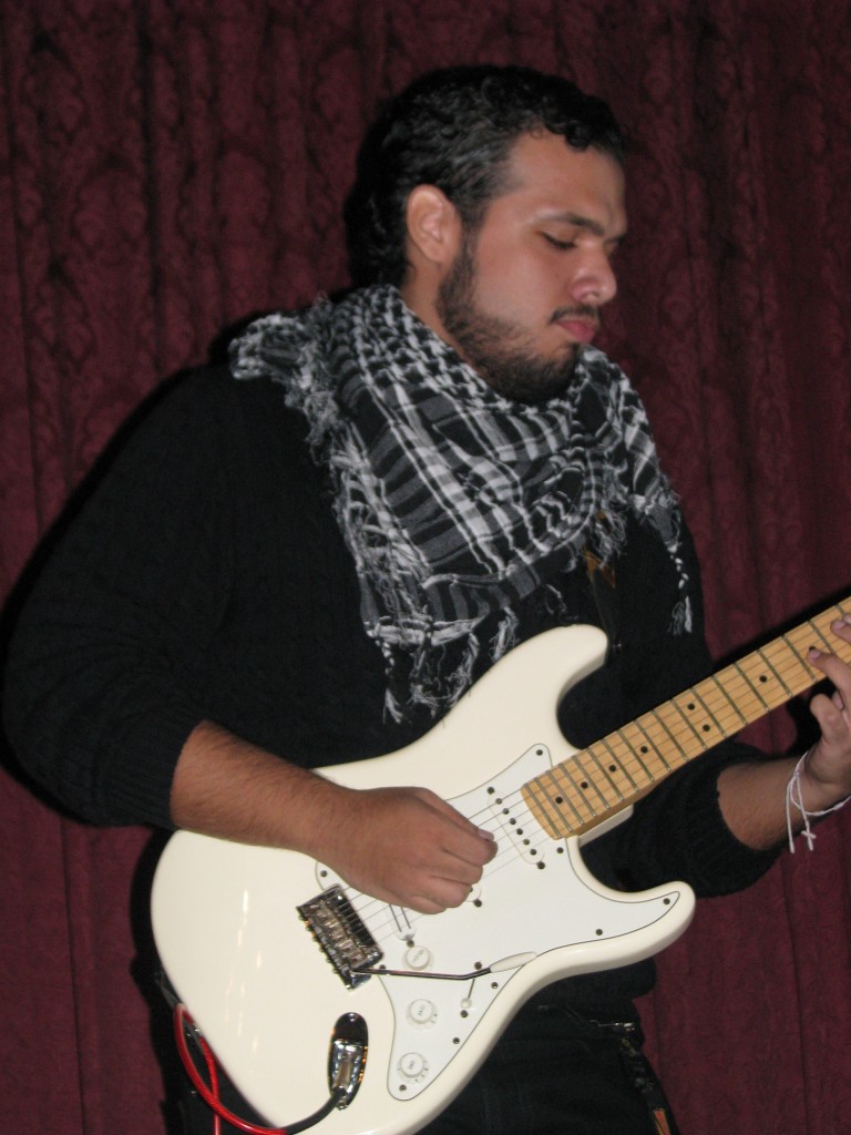 Obed Alexis Santiago, our guitarist 