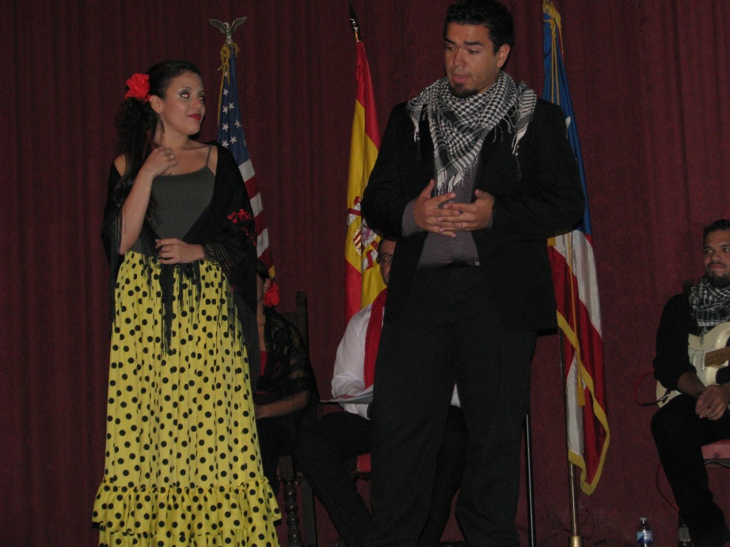 Monica Placido (soprano) and Jean Carlos Martinez (tenor) sing a love duet, "Torero Quiero Ser."