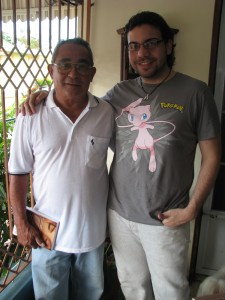 Randy and his grandpa, Moncho